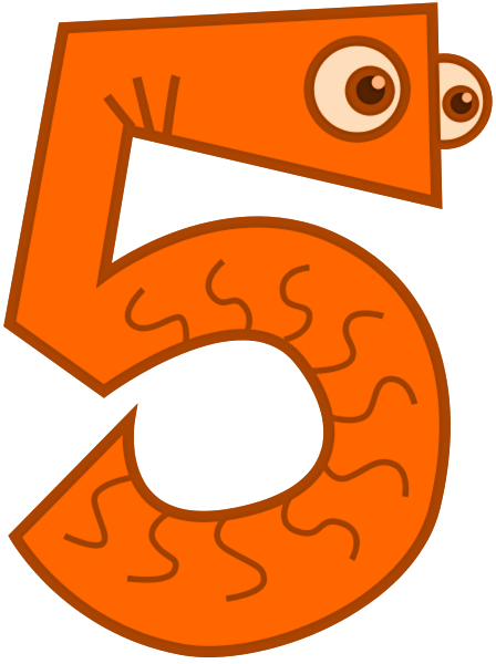 word clip art numbers - photo #48